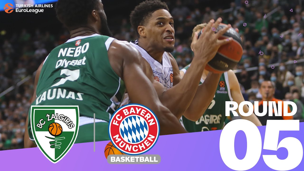 Bayern back on track by edging Zalgiris away! | Round 5, Highlights | Turkish Airlines EuroLeague