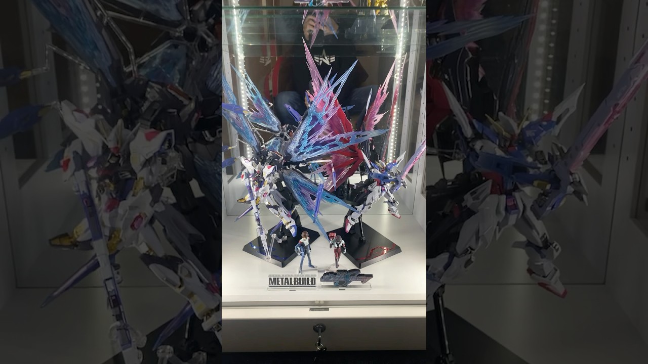【METAL BUILD】METAL BUILDストライクフリーダムガンダム、METAL BUILDデスティニーガンダム、光の翼【ガンダムSEED DESTINY】
