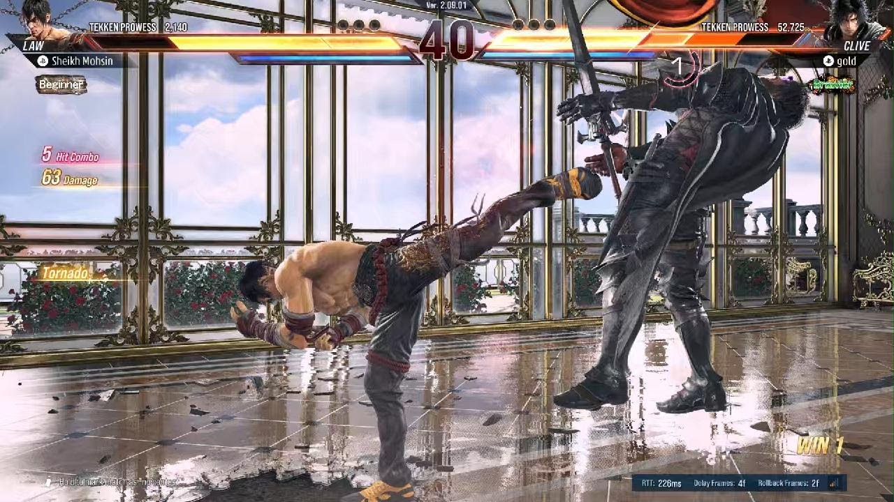 TEKKEN 8 law 🆚 clive