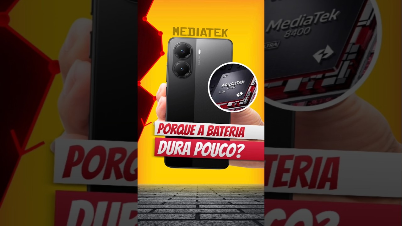 Por que a BATERIA do POCO X7 PRO N&Atilde;O DURA TANTO? #tech