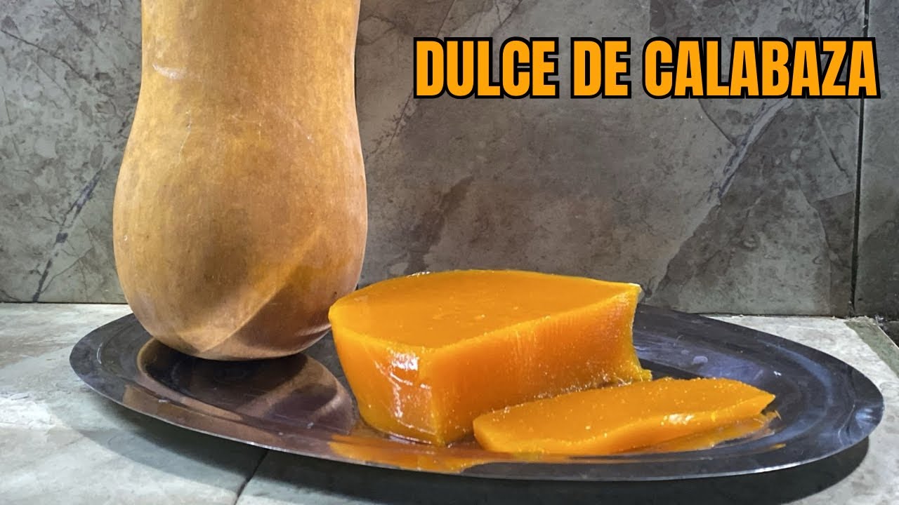 Asi hago mi DULCE DE CALABAZA FIRME 🎃