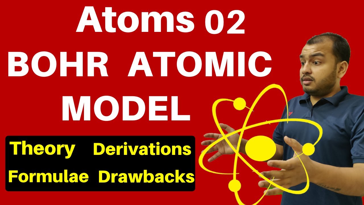Atoms 02 II Bohr Atomic Model II Bohr Postulates II All Concepts , Formulae and Derivations JEE/NEET