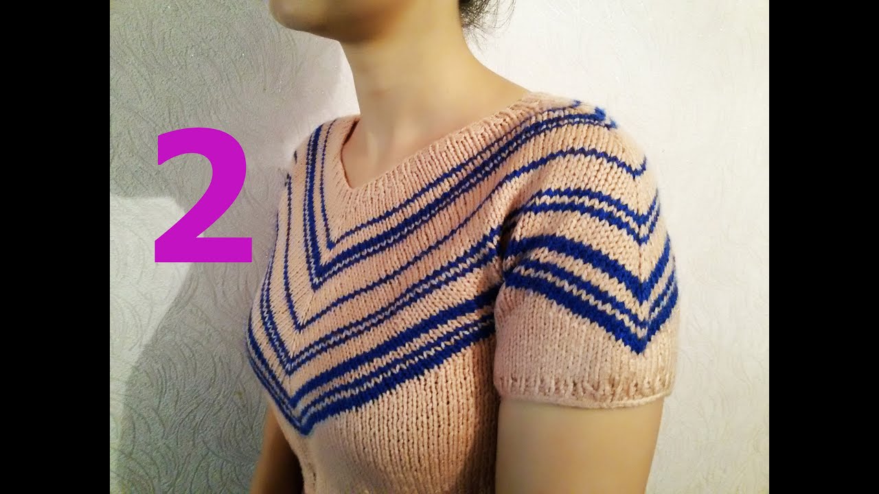 СМЕЩЕННЫЙ РЕГЛАН. РЕГЛАН ,,ЧАЙКА,,. ТЕОРИЯ И ПРАКТИКА.  2-ЧАСТЬ. KNITTED SWEATER / SUÉTER TEJIDO
