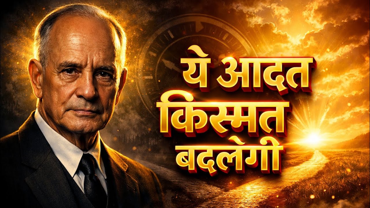सिर्फ आदत बदली और ज़िंदगी बदल गई | Napoleon Hill hindi motivational video 