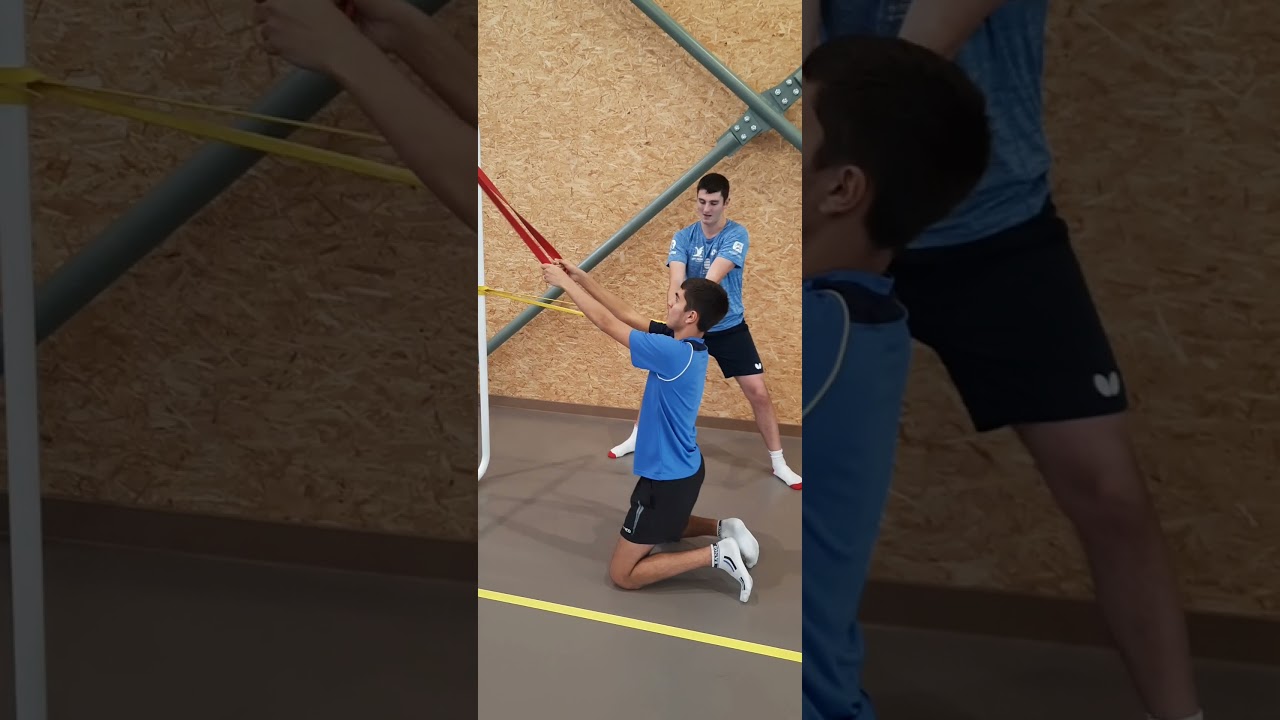 Préparation physique tennis de table