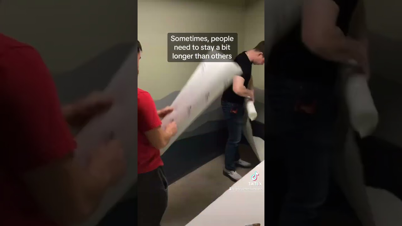 Wrap Installation in GRAND Mental Health Tulsa Urgent Recovery Center - Timelapse