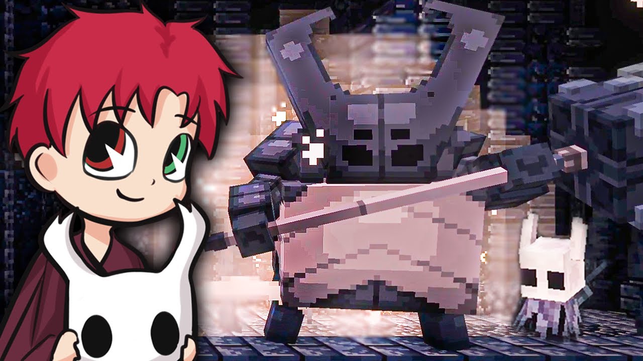 Hollow Knight w MINECRAFT - DOSKONAŁY CROSSOVER od fana