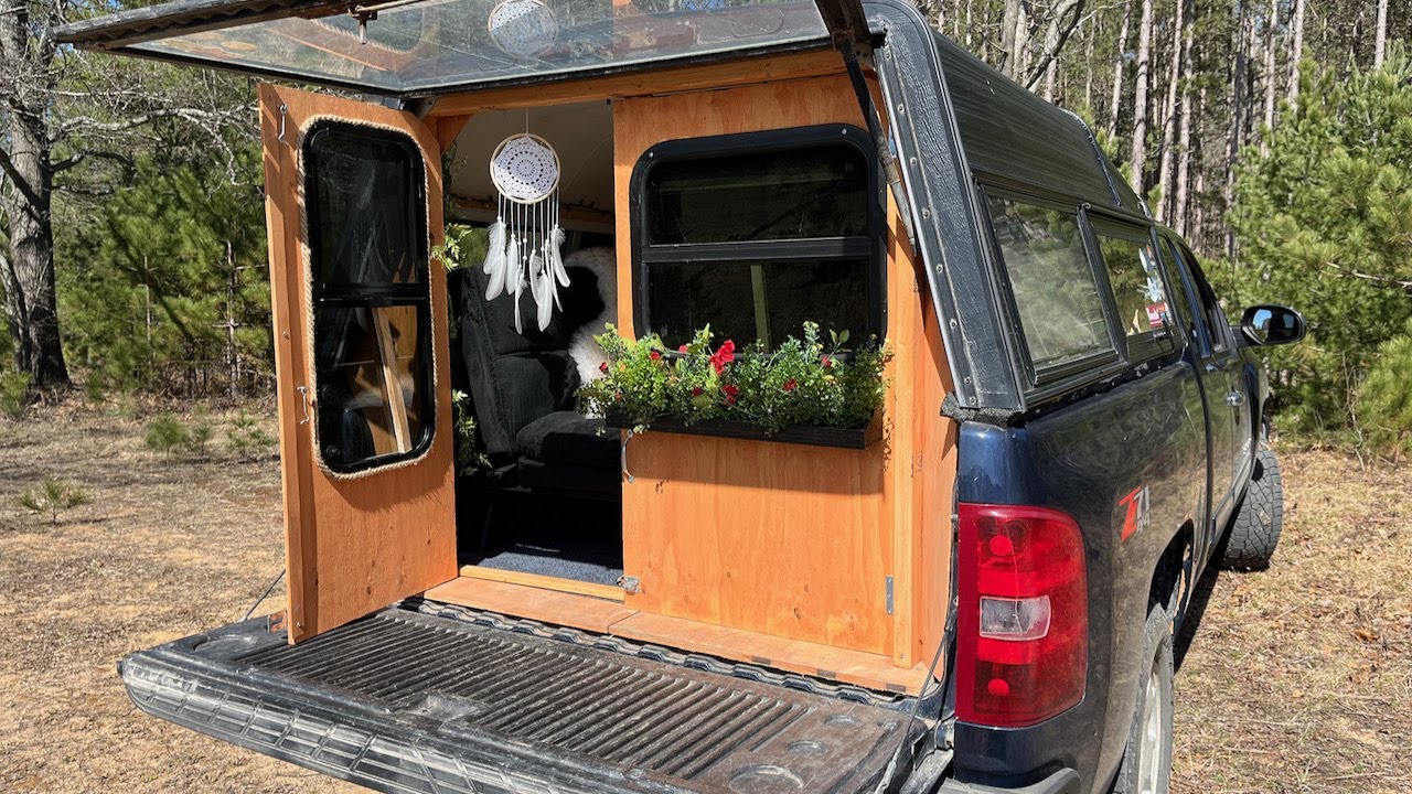 Truck topper to POSH camper TRANSFORMATION