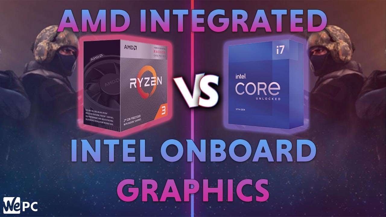 AMD vs Intel Graphics | Vega 8 vs UHD 750 vs UHD 630 | Onboard Graphics | 1080p Low Medium High