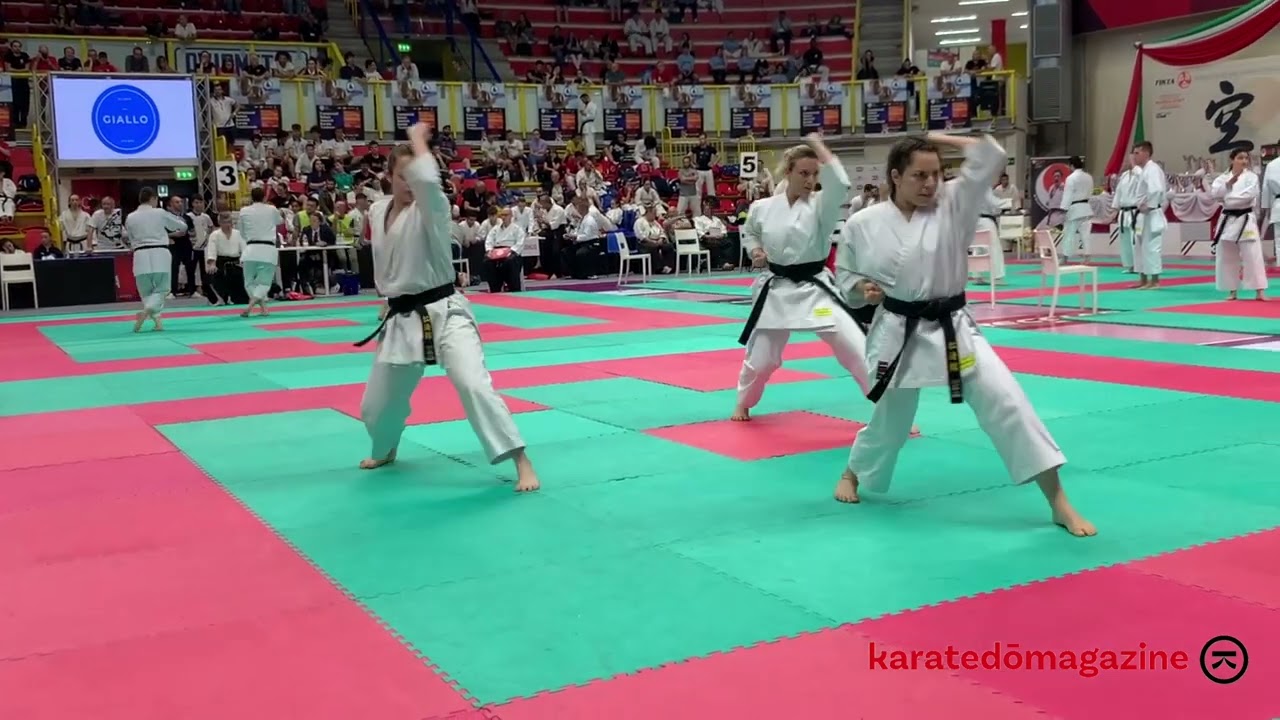 Campionati Assoluti FIKTA  2023 - Finale Kata a squadre femm. A -  Gojushiho Sho