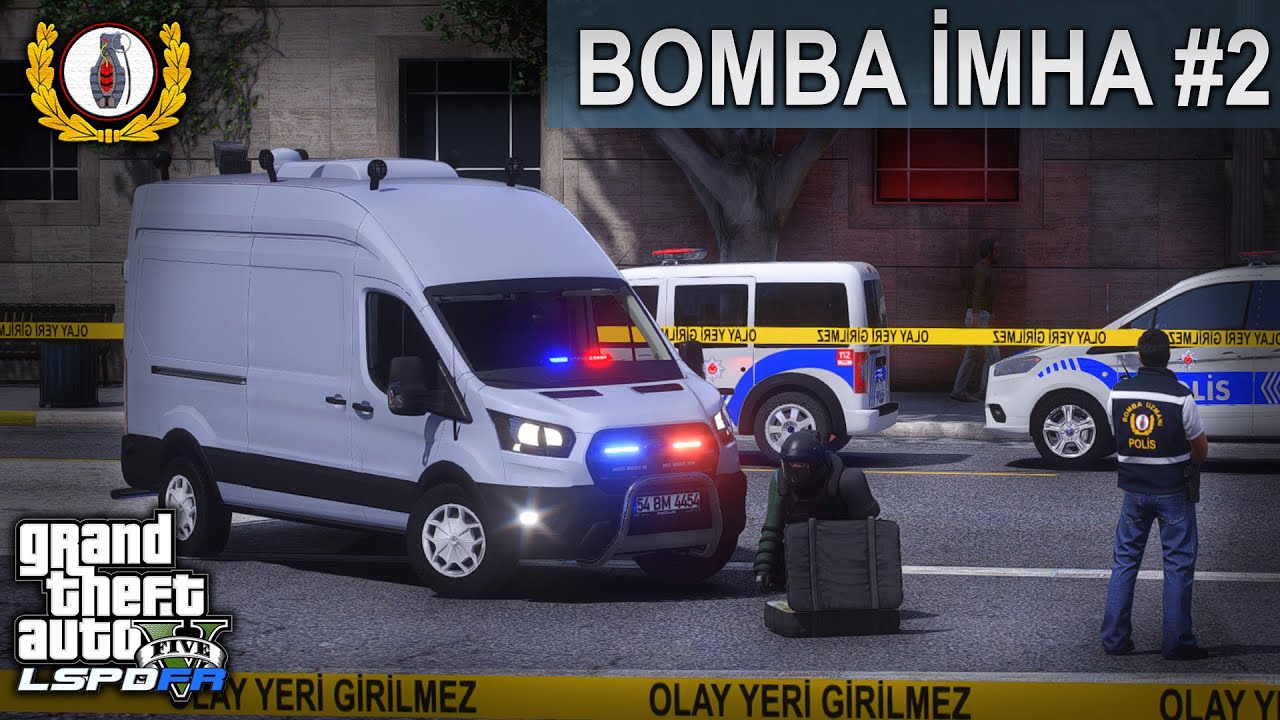 YİNE PATLADIK !!! - GTA 5 BOMBA İMHA POLİSİ - LSPDFR