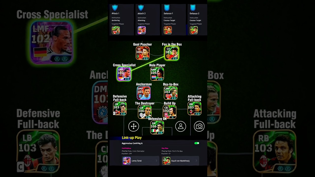 Ruben Amorim best out wide formation playstyle efootball #efootball2025 #efootball #shortsvideo