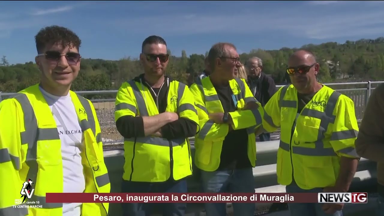 Pesaro inaugurata la Circonvallazione di Muraglia
