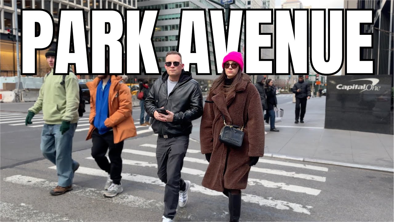 NEW YORK CITY Walking Tour [4K] - PARK AVENUE