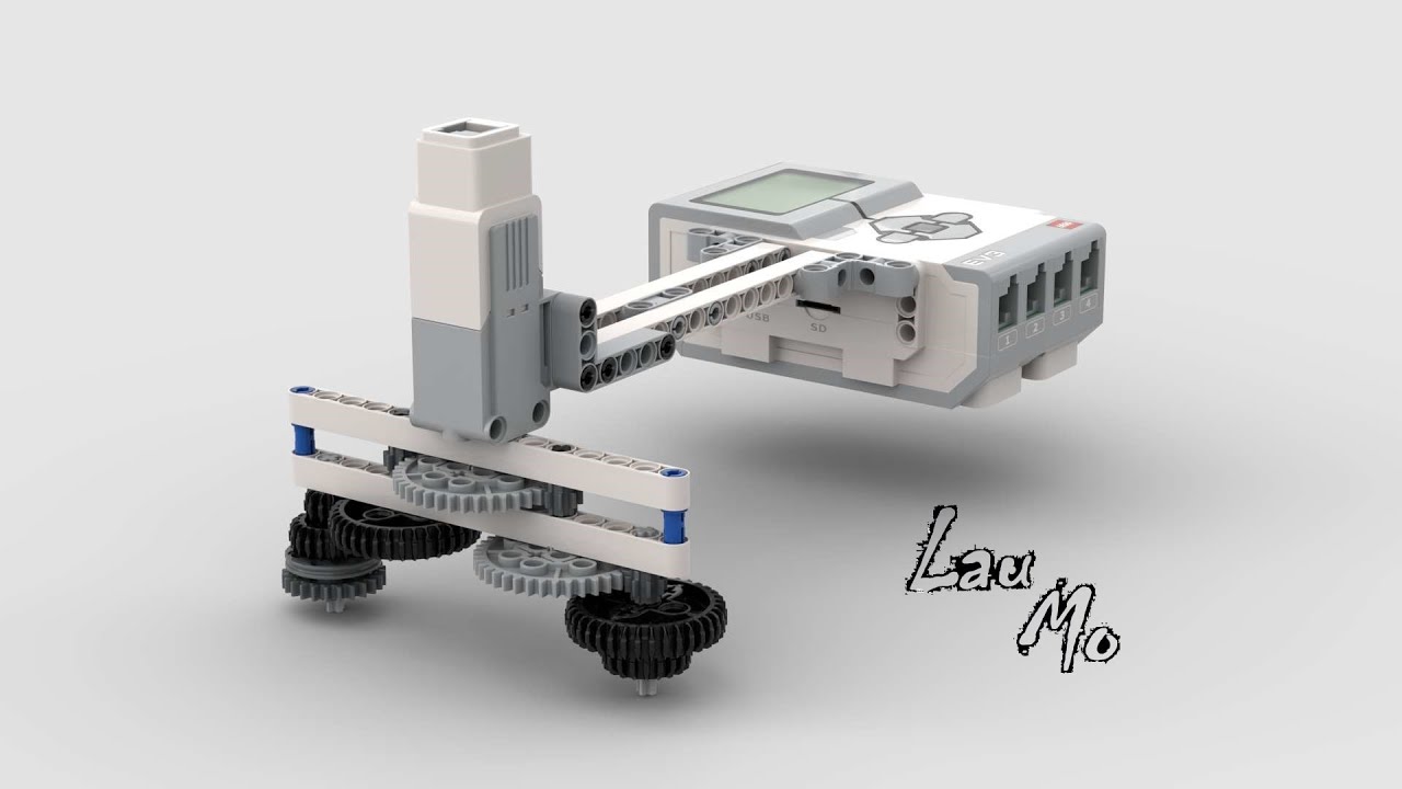 #34【Lau Mo】LEGO EV3《DUAL GYRO 邊緣人雙螺旋戰鬥陀螺》給沒朋友的你自己跟自己玩 building instructions of 45544 Core Set