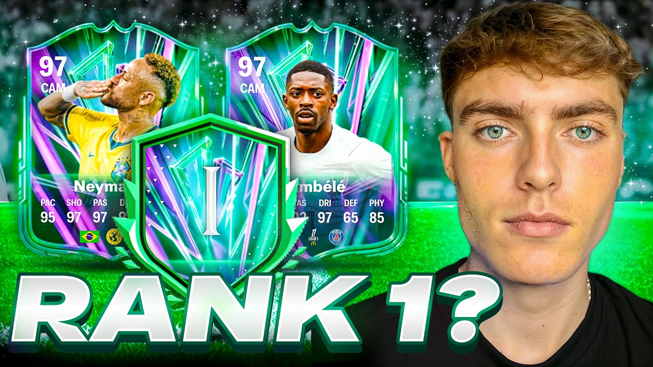 Смогут ли 97 NEYMAR и 97 DEMBELE дотащить меня до 1 РАНГА FUT CHAMPS?