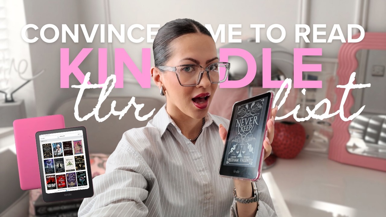 Убедите меня прочитать мой список книг для чтения на Kindle 📖💕😭 (более 30 книг)