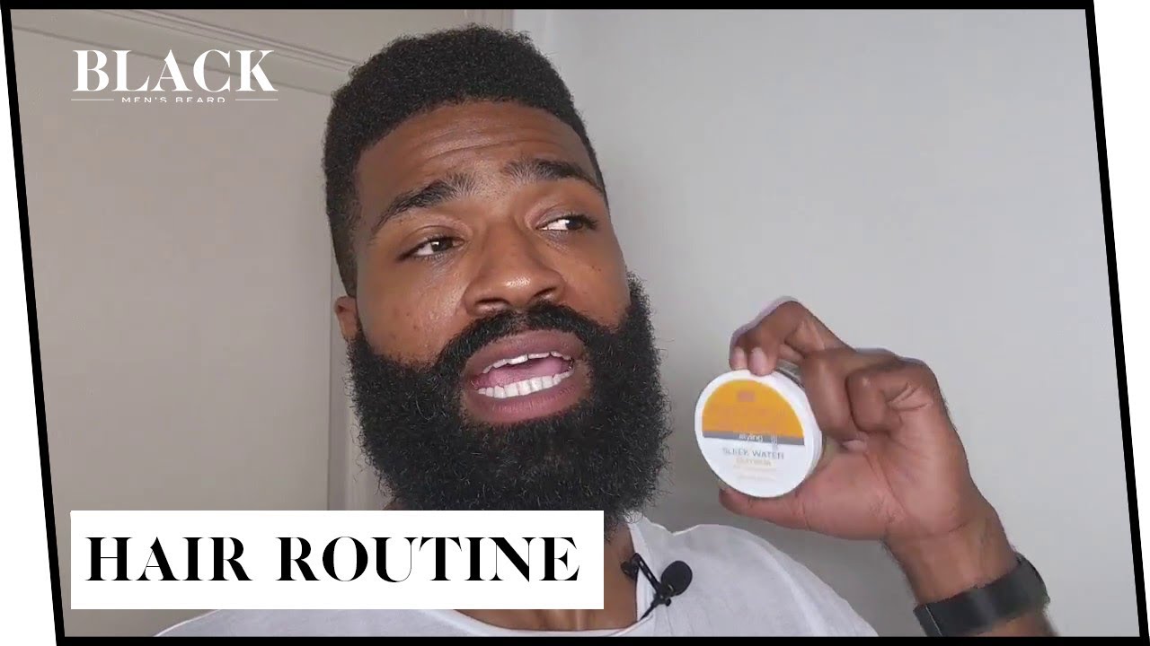 Black Men's Quick Hair Routine 101 | Relieve Dry, Dandruff, Breakage