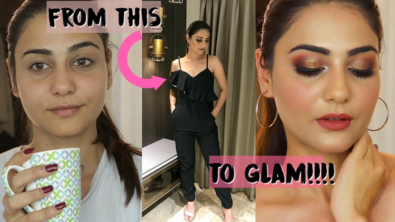 GRWM: NEW YEAR'S EVE DRAB TO FAB IN 10 MINS | SIMMY GORAYA