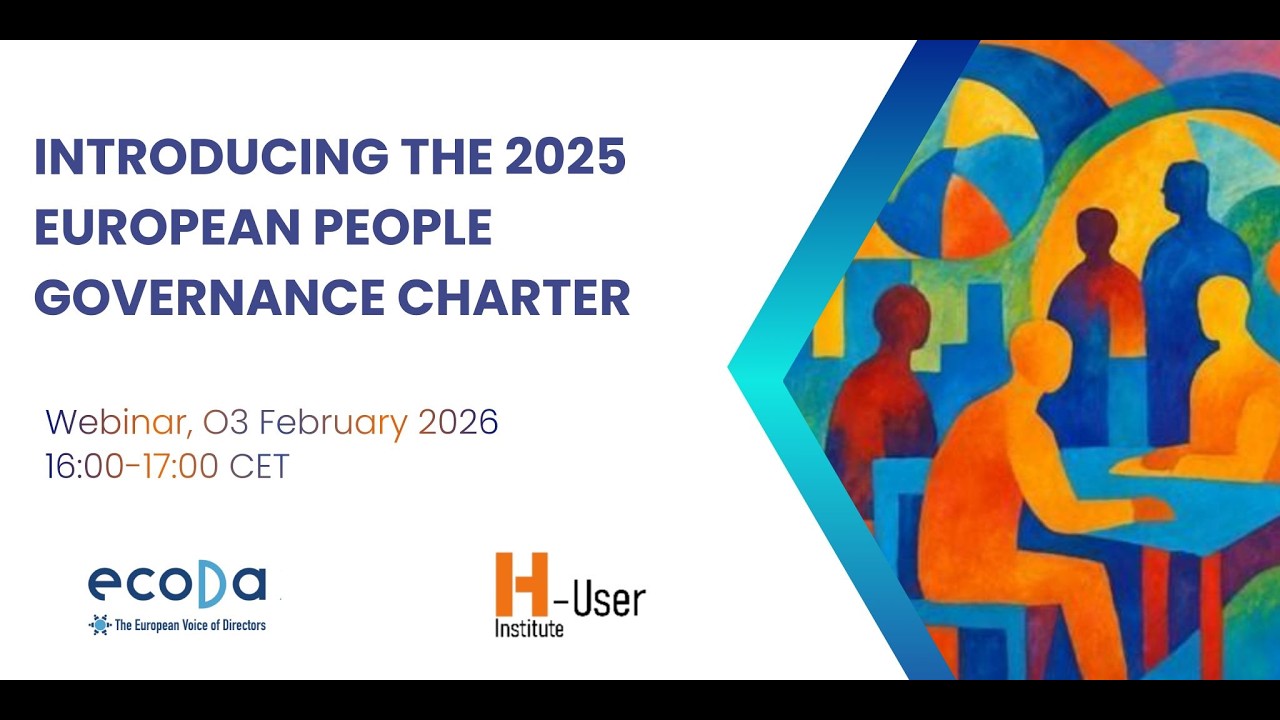 European People Governance Charter 2025 - ecoDa webinar