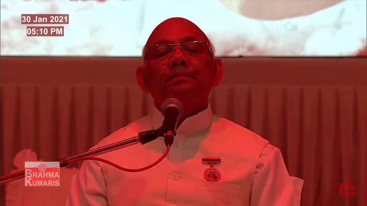 Prabhu Milan Ki Vidhi by Rajyogi BK Suraj Bhai Ji, Madhuban - 30/01/2021