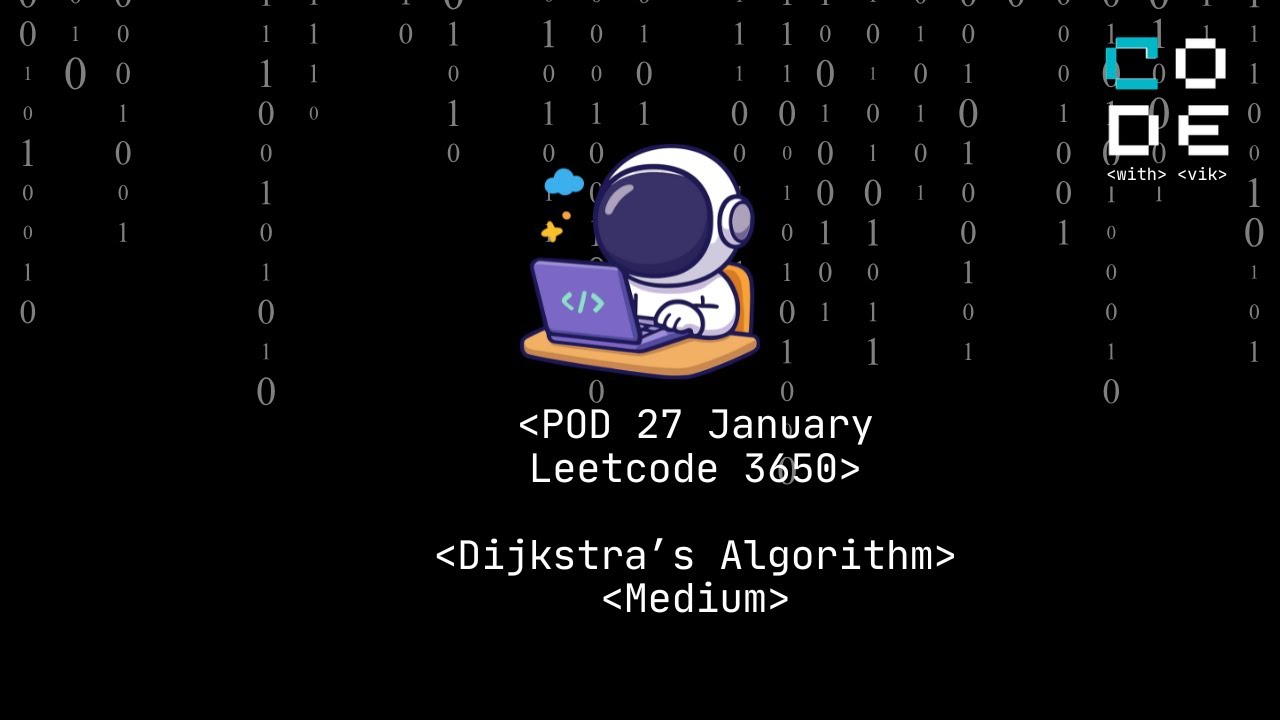 Minimum Cost Path with Edge Reversals | leetcode 3650 | DSA | Medium | Dijkstra's Algorithm