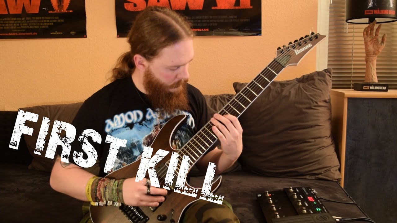 Amon Amarth - First Kill (Guitar Cover by FearOfTheDark)