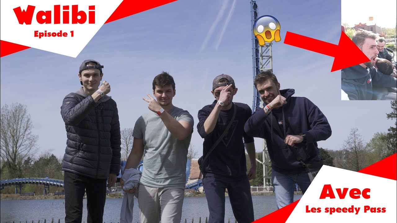 WALIBI BELGIUM - IL FAIT UN MALAISE DANS PULSAR CA TOURNE MAL