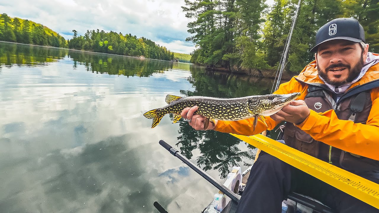 Fishing Kayak Camping Trip for Pike in Frontenac Park