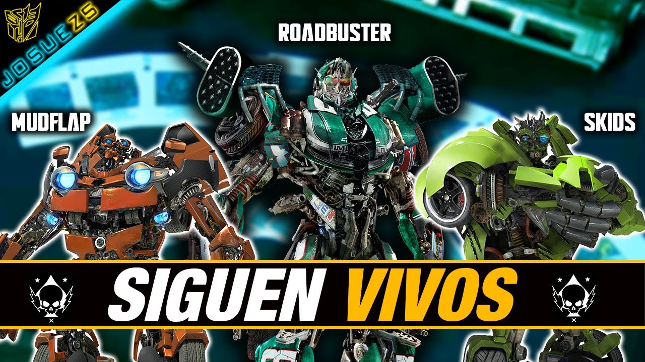 Roadbuster, Skids y Mudflap están VIVOS! - Transformers 4 - Cartas De Cementery Wind