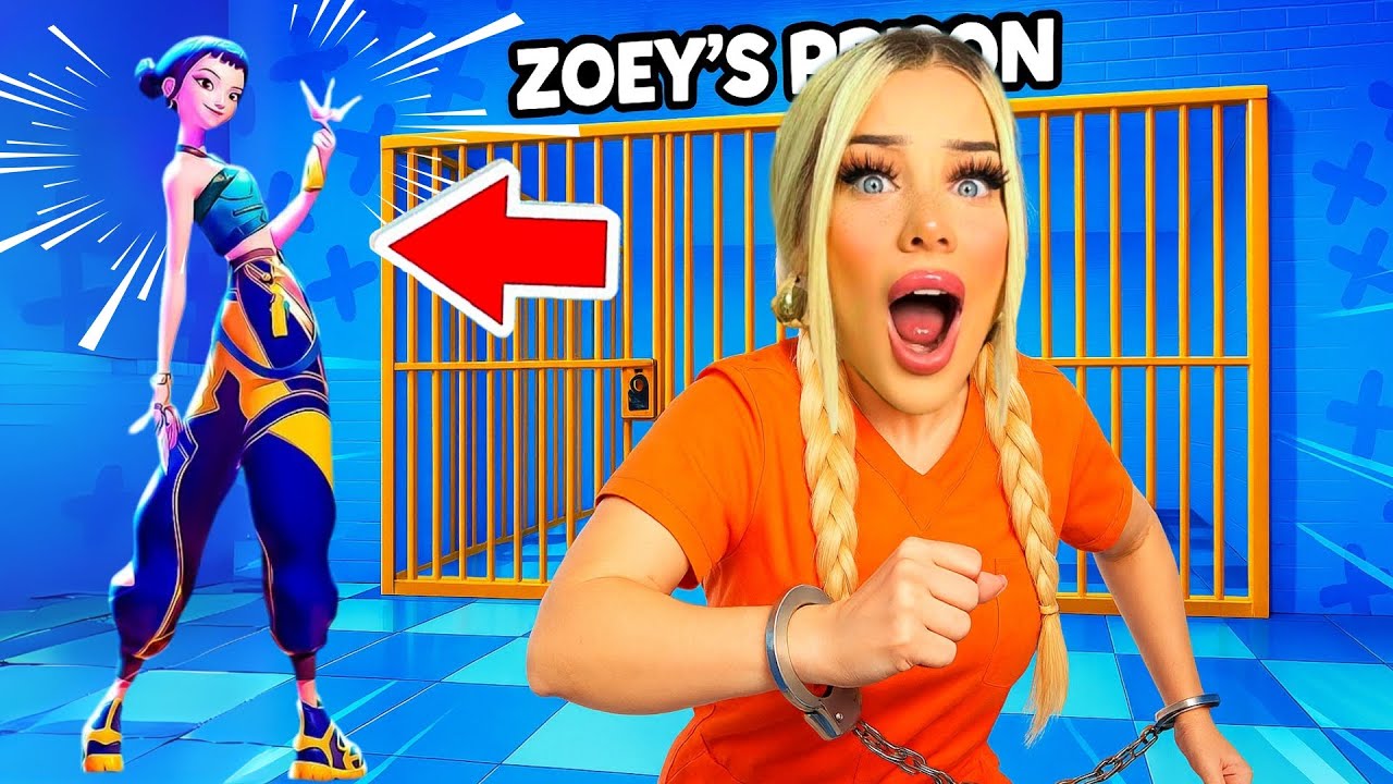 ZOEY‘S PRISON RUN Demon Hunters 😳 (Roblox)