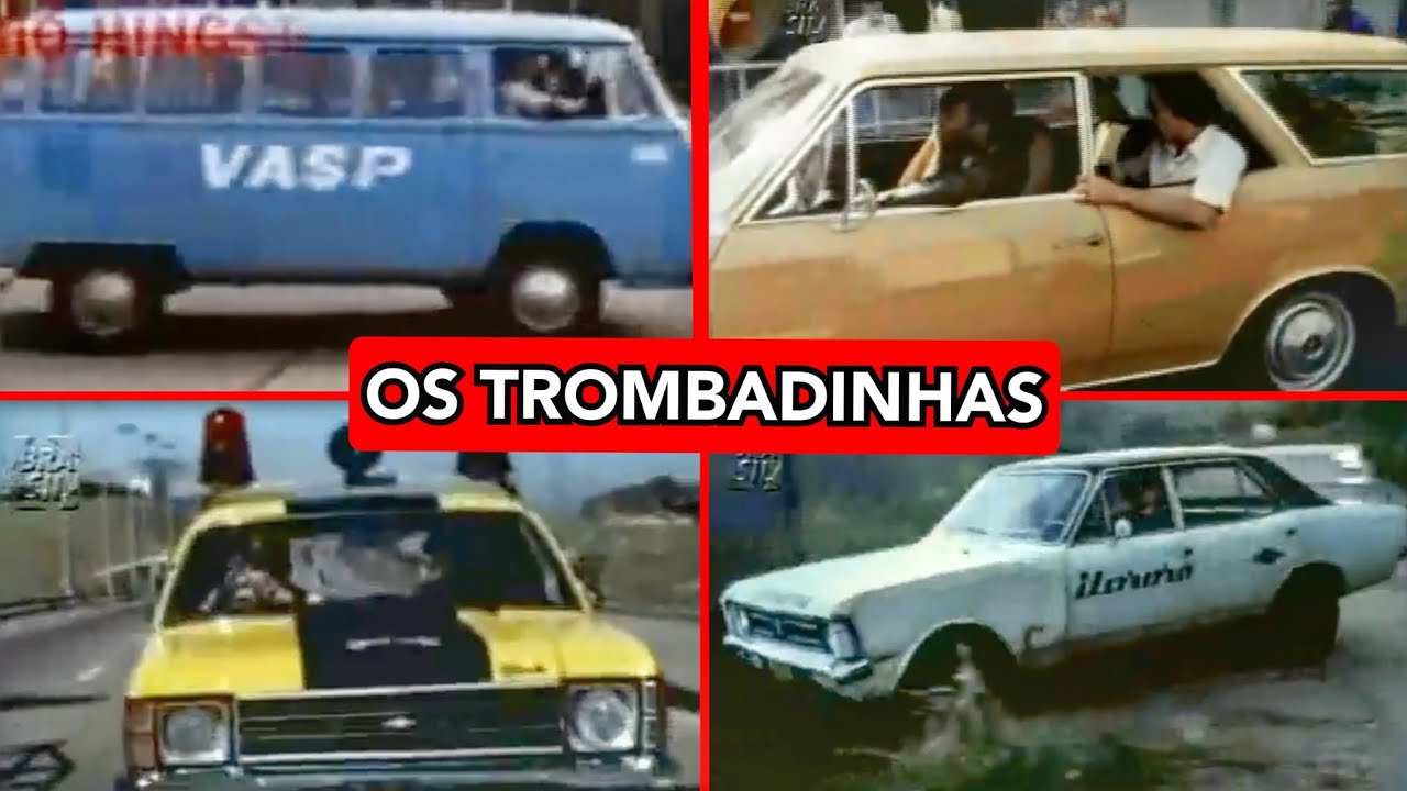 ANOS 70 CENAS de CARROS em FILMES NACIONAIS #2 | SESSÃO NOSTALGIA