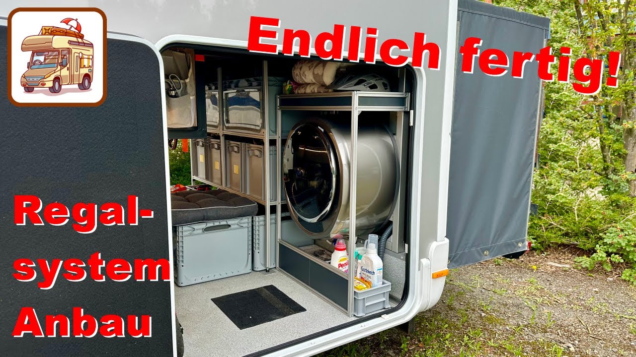Regalsystem-Ausbau - passend zur Waschmaschine #148