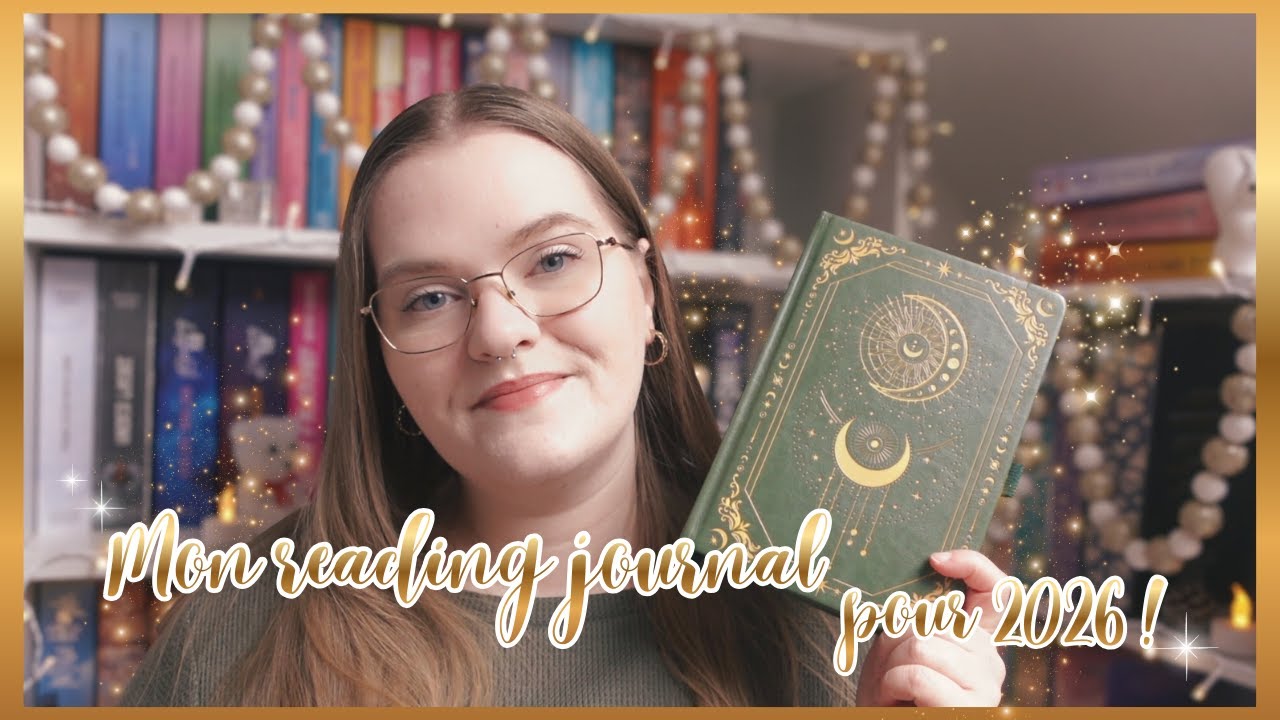 Mon reading journal pour 2026 + bilan 2025 !