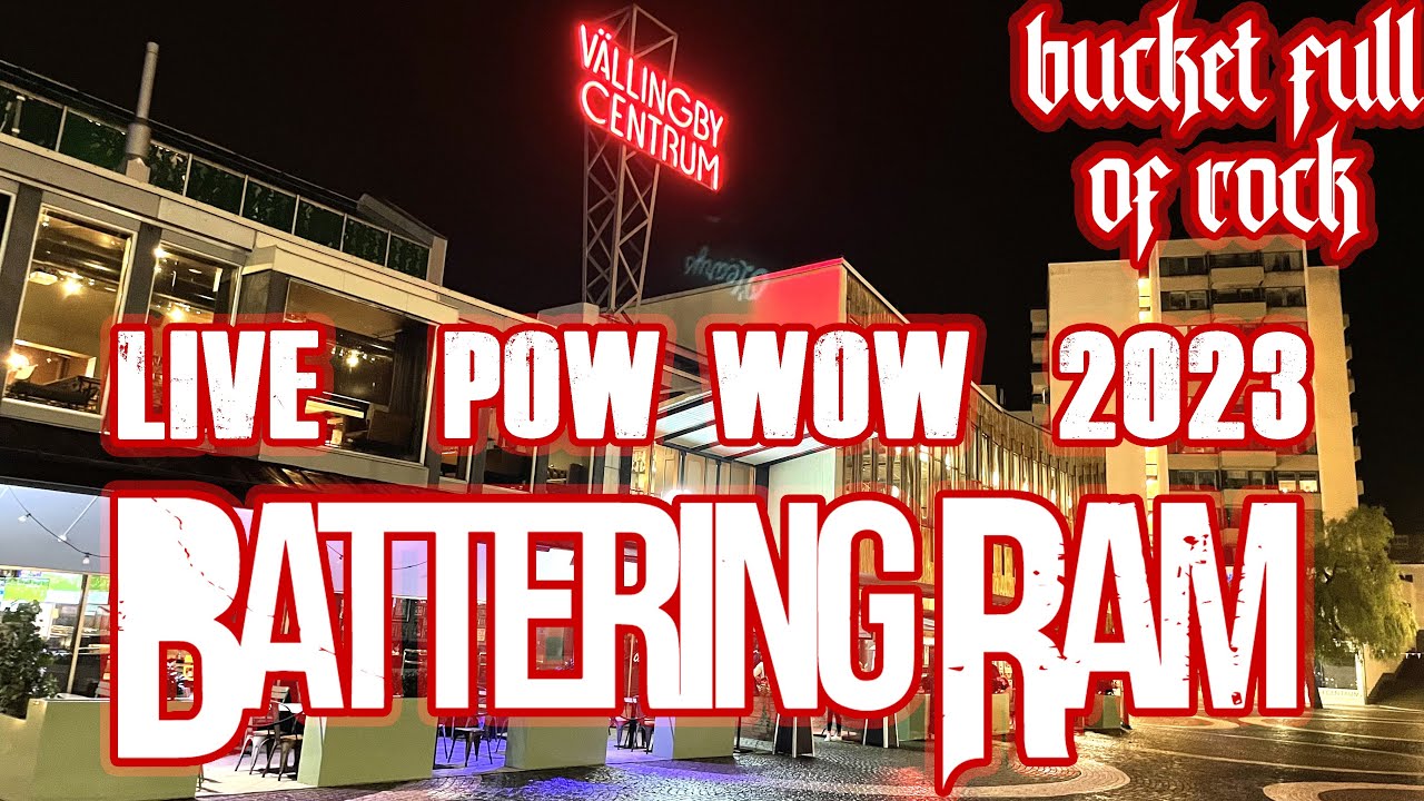 BATTERING RAM | Pow Wow Rock Fest | V&auml;llingby | Sweden | 2023 | Live Mini Documentary