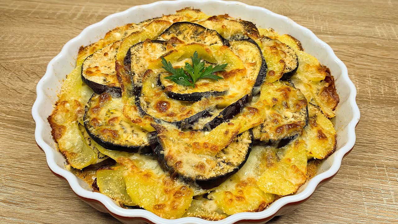 Сохраните этот вкусный рецепт баклажанов прямо сейчас! Без жарки, просто и дешево!