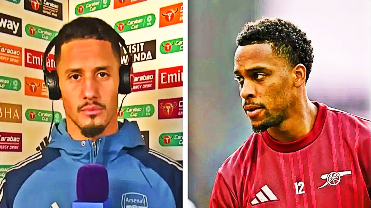 🔥 “For Me, By a Mile” – William Saliba Names Jurrien Timber the Best Right-Back in the World ⚽