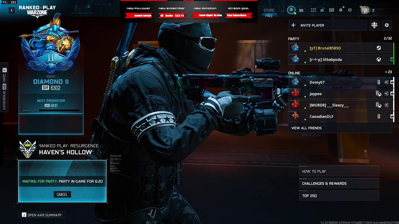[LIVE] Ranked Grinding - Diamond II