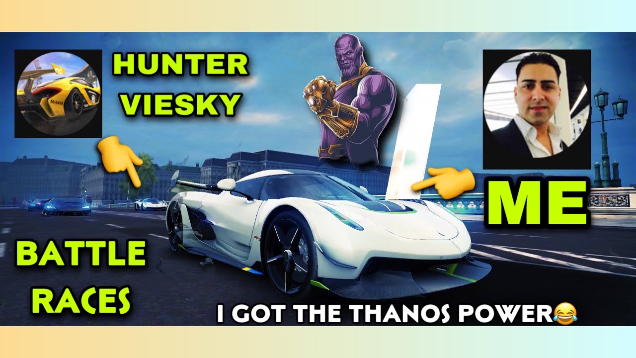 Asphalt 8, Today I Beat Hunter Viesky, I Got The THANOS Power 💪😂😂