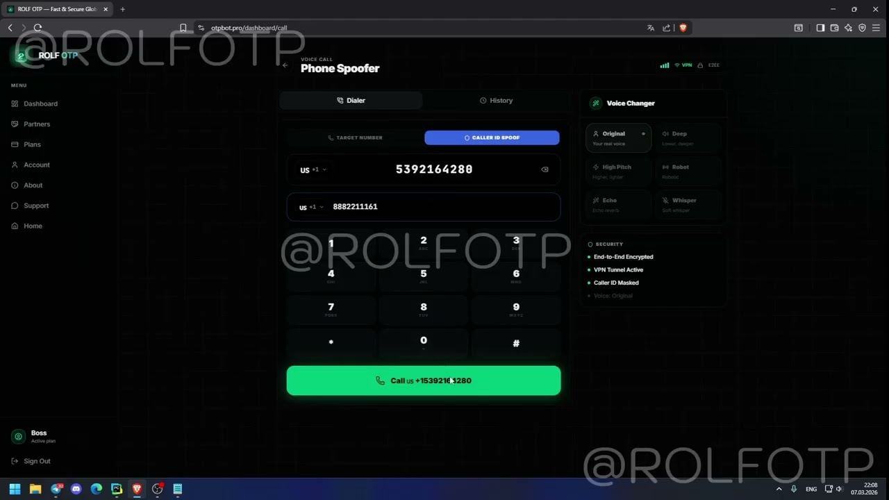 OTP Bypass in 2026: LIVE CALL IN WEB