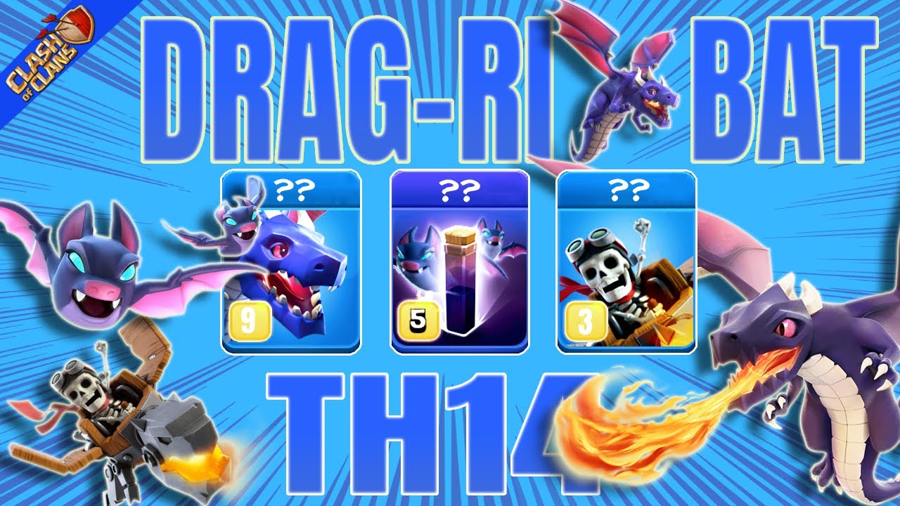 Dragbat Th14 Spam Are Still Powerful | Th14 Attack Strategy | 2022