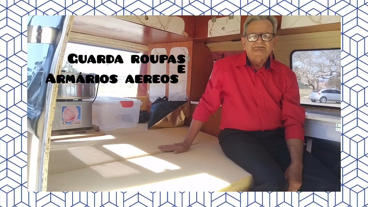 Tour completo kombi home artesanal Kombi missionária Angelina 