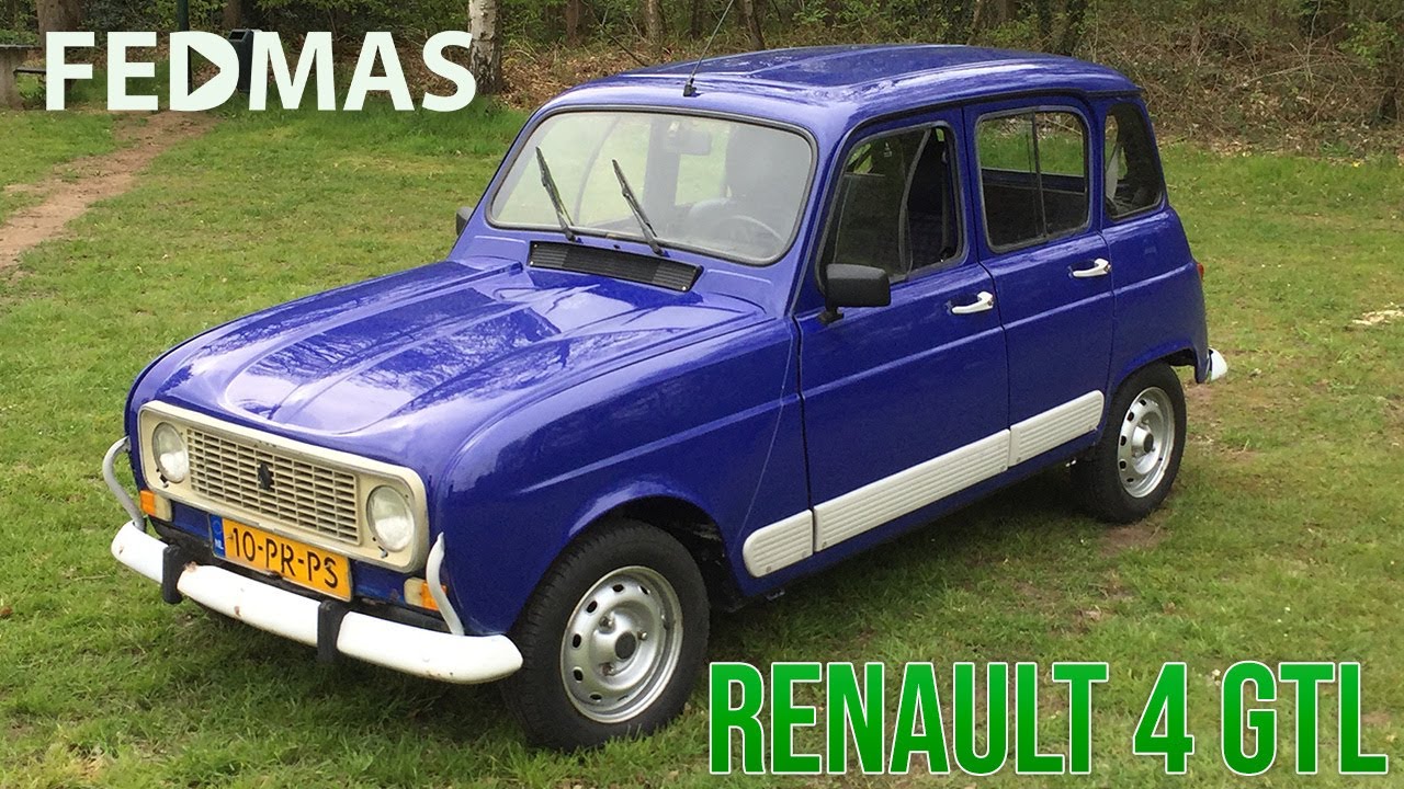 Rijden met de Renault 4 GTL uit 1991 ''Quatrelle'' | FEDMAS