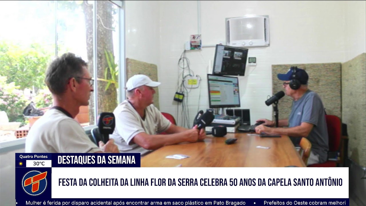 Festa da Colheita da Linha Flor da Serra celebra 50 anos da Capela Santo Antônio neste domingo