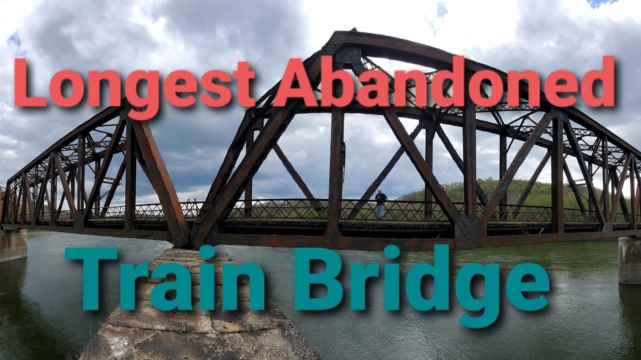 Exploring the longest Abandoned Train Bridge I have ever explored.