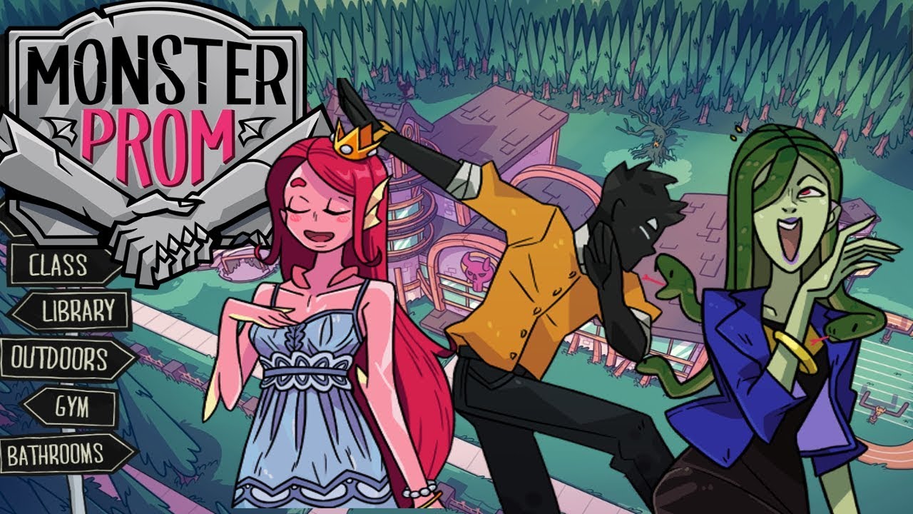 CAN I GET A DATE?! || Monster Prom #2 (Monster Prom Dating Sim)