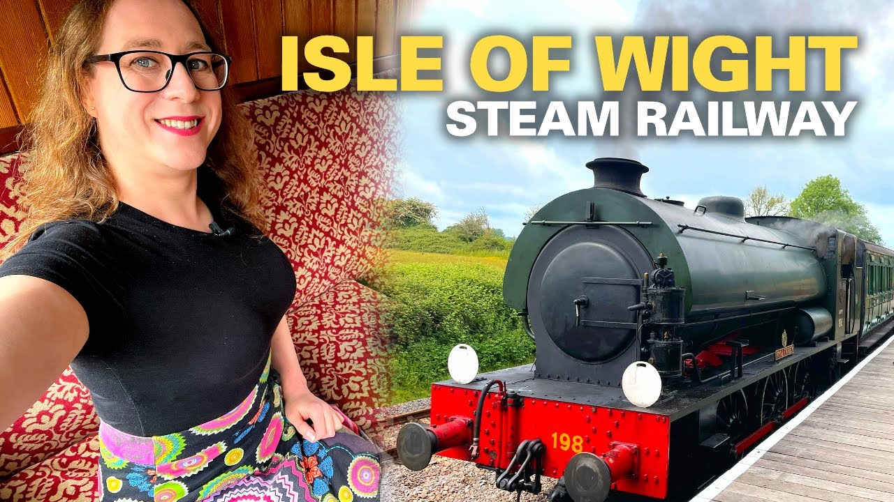 Feels Like Time Travel! Isle of Wight Steam Railway