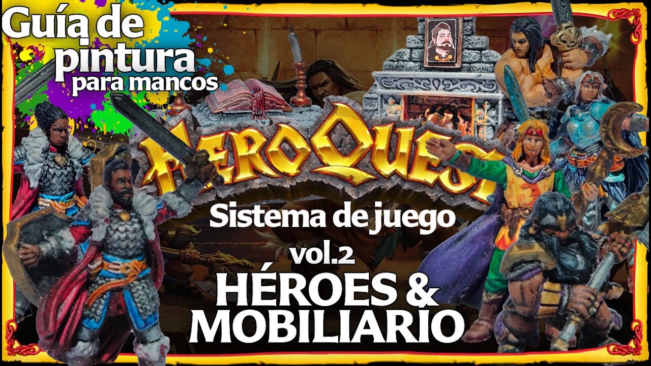 🎨 ​Mi HEROQUEST PINTADO al completo - vol.2 ​🔥  Experiencia SPEEDPAINT y más #speedpaint #heroquest