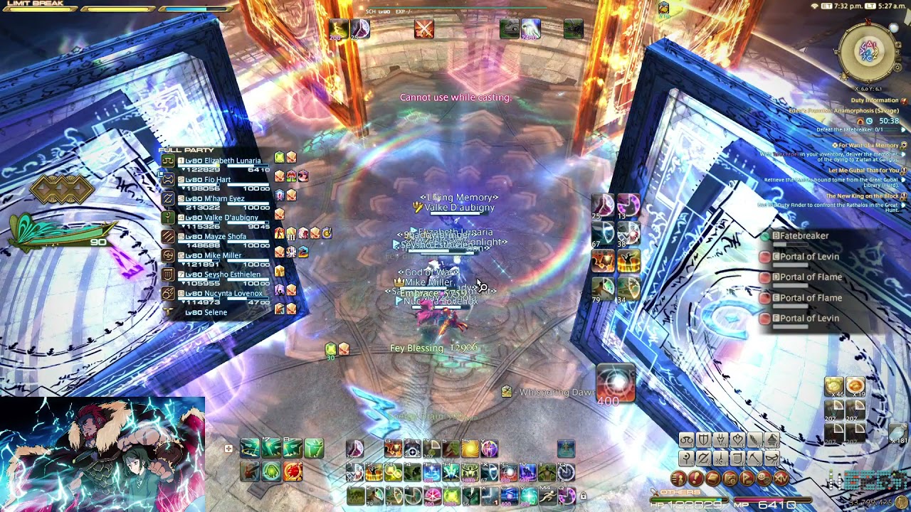 FFXIV E11S Kill - Scholar PoV - 13923.1 rDPS  (95th Percentile)
