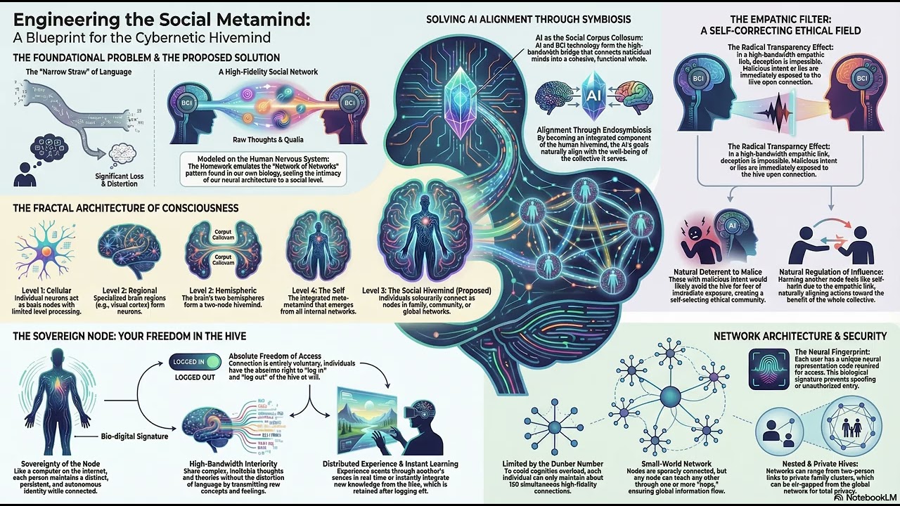 A Deep Dive into The Cybernetic Hivemind: Convergence of Social and AI Alignment